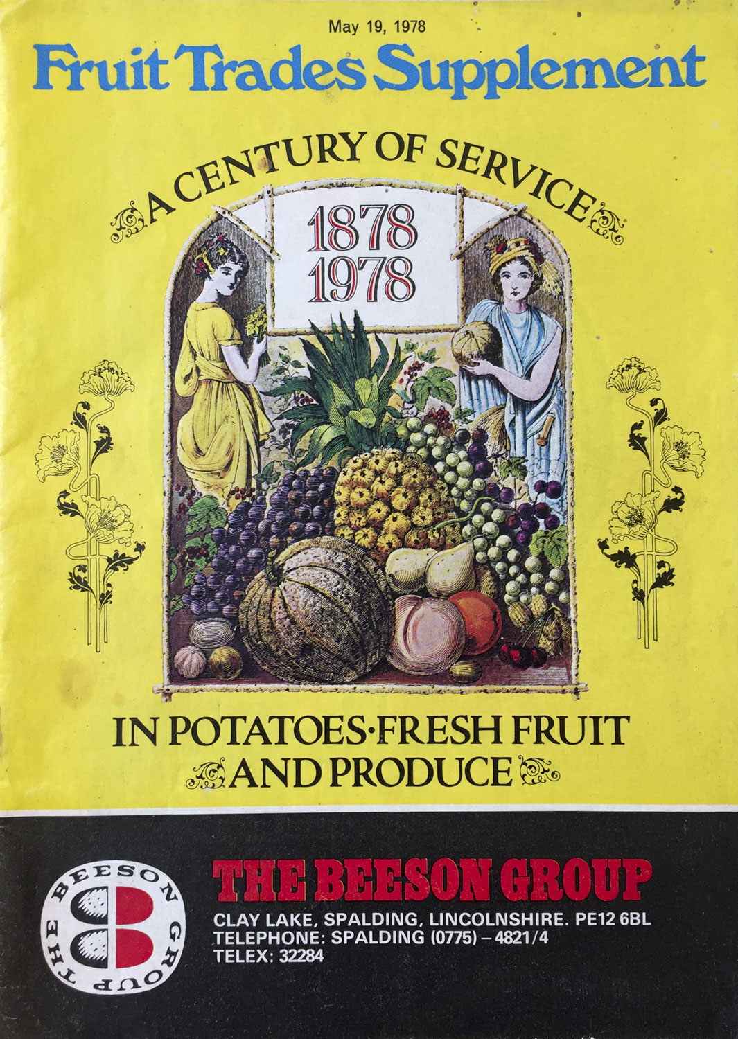 Fruit Trades Supplement – Beeson Group celebrated their centenary in 1978